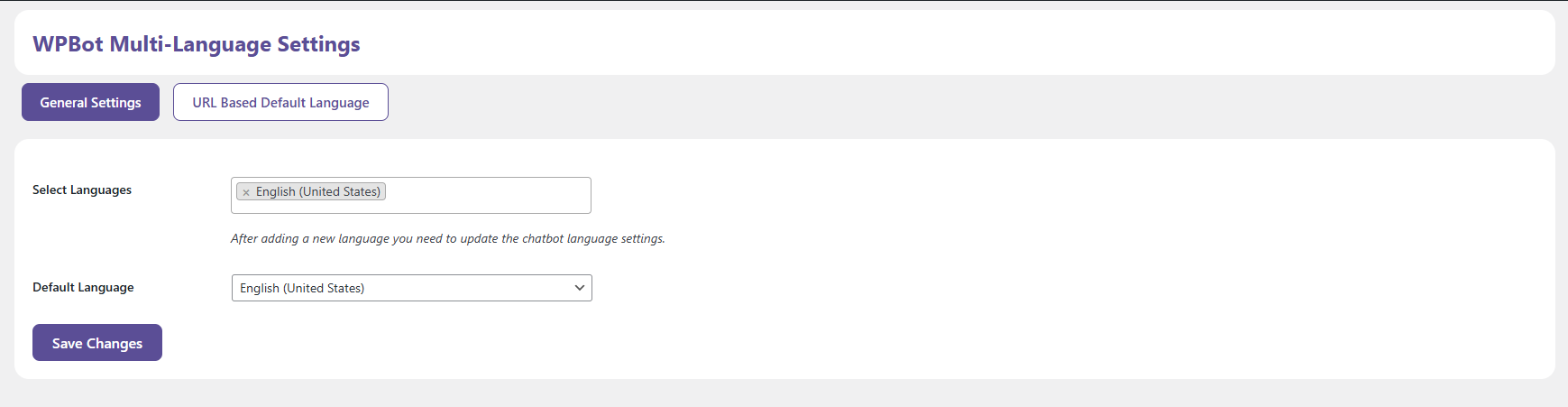 Multi-Language Module - WPBot Pro Docs