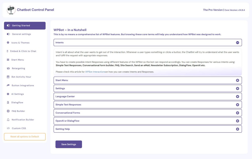 WPBot Screenshots - WPBot Pro Docs