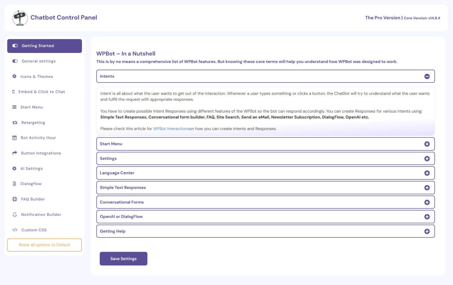 WPBot Screenshots - WPBot Pro Docs