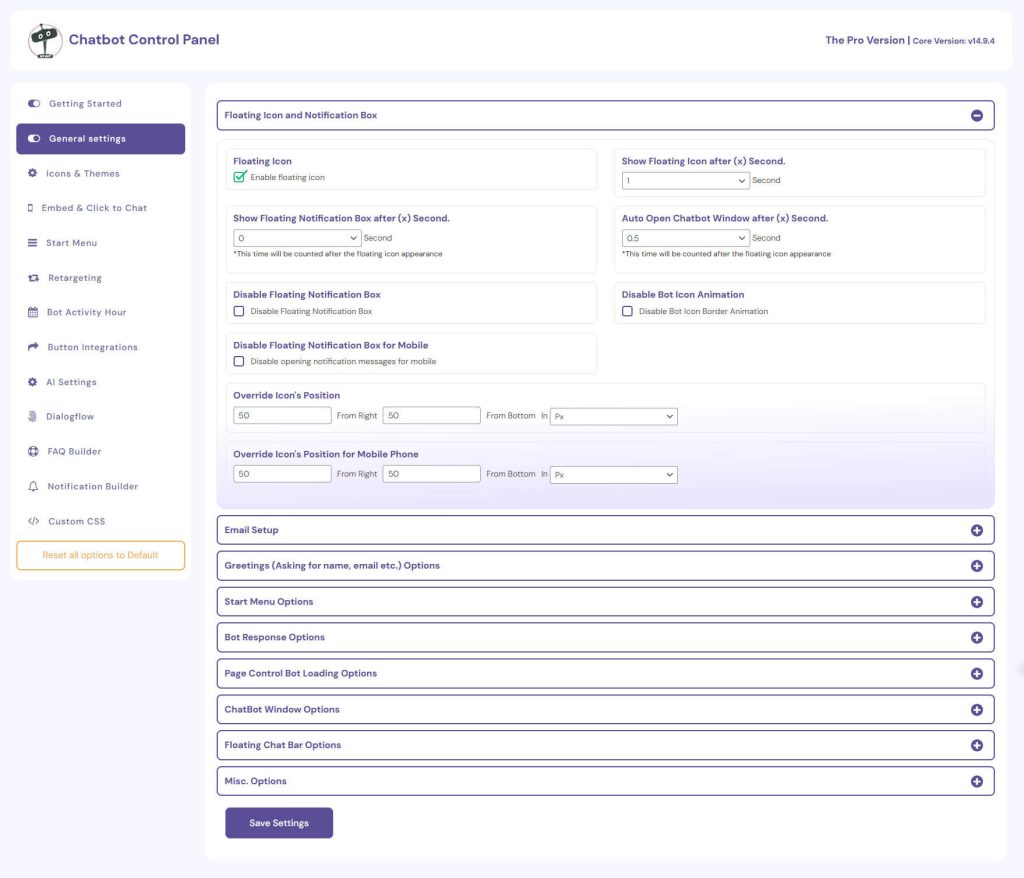 WPBot Screenshots - WPBot Pro Docs