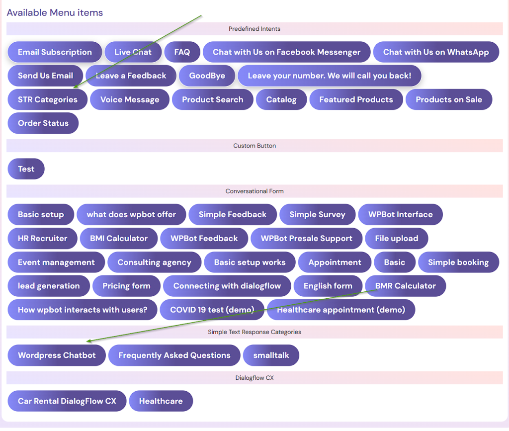 How to create a comprehensive FAQ system with Categories? - WPBot Pro Docs