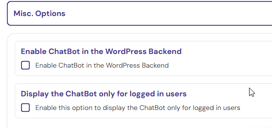 Can developers train the ChatBot before user access? - WPBot Pro Docs