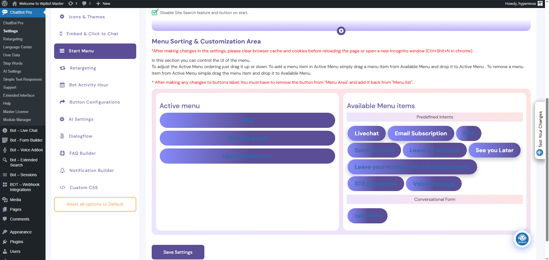 Technical Guide: How to Integrate an AI Chatbot into WordPress with the WPBot Plugin (No Coding Required)
