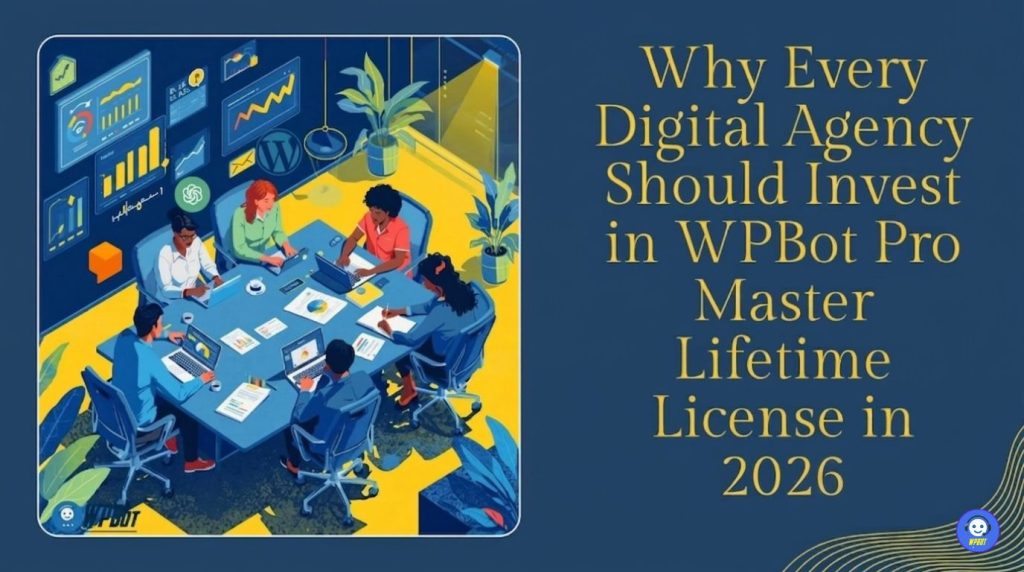Why Every Digital Agency Should Invest in WPBot Pro Master Lifetime License in 2026
