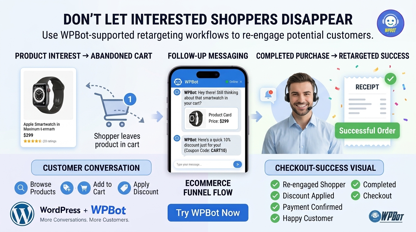 Your WordPress Website Is Losing Customers in Every Conversation—Can WPBot Turn Them Into Sales
